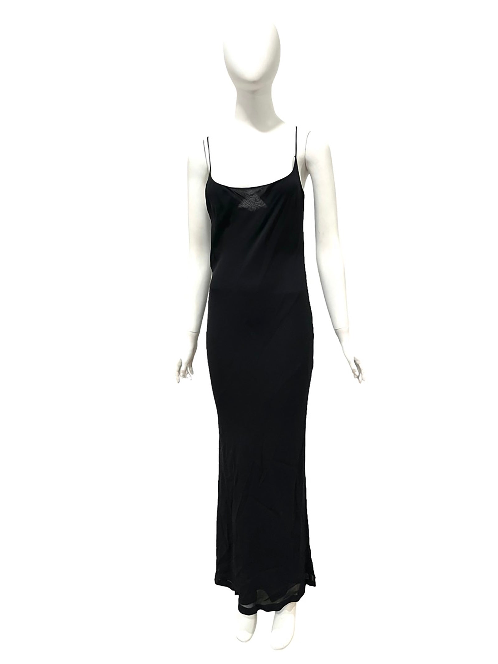 Gucci Tom Ford Rare 1997 Backless Draped Dress Gauze Jersey