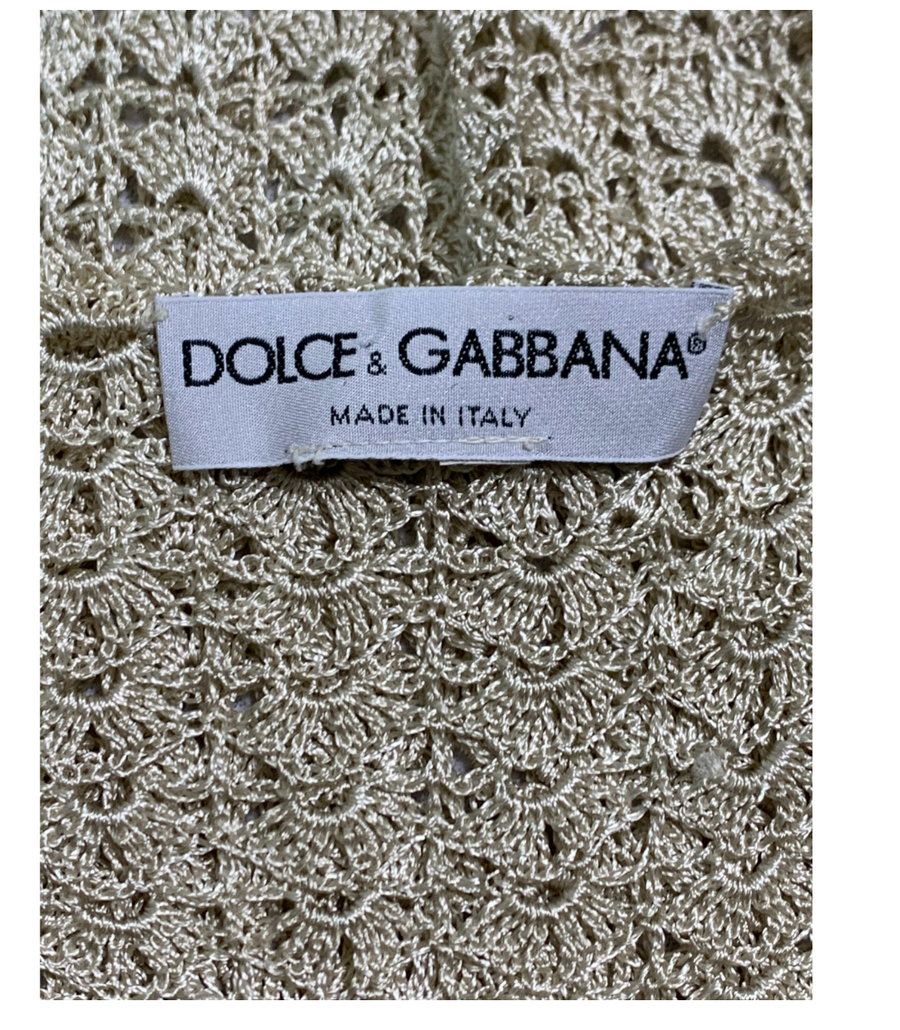 1990s DOLCE crochet