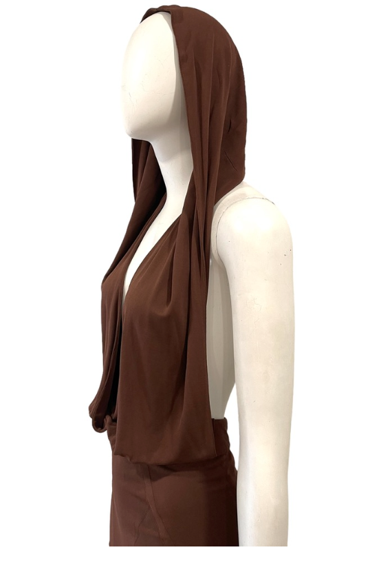 Spring 1984 ALAIA hooded dress ARCHIVE Spring 1984 ALAIA hooded dress ARCHIVE