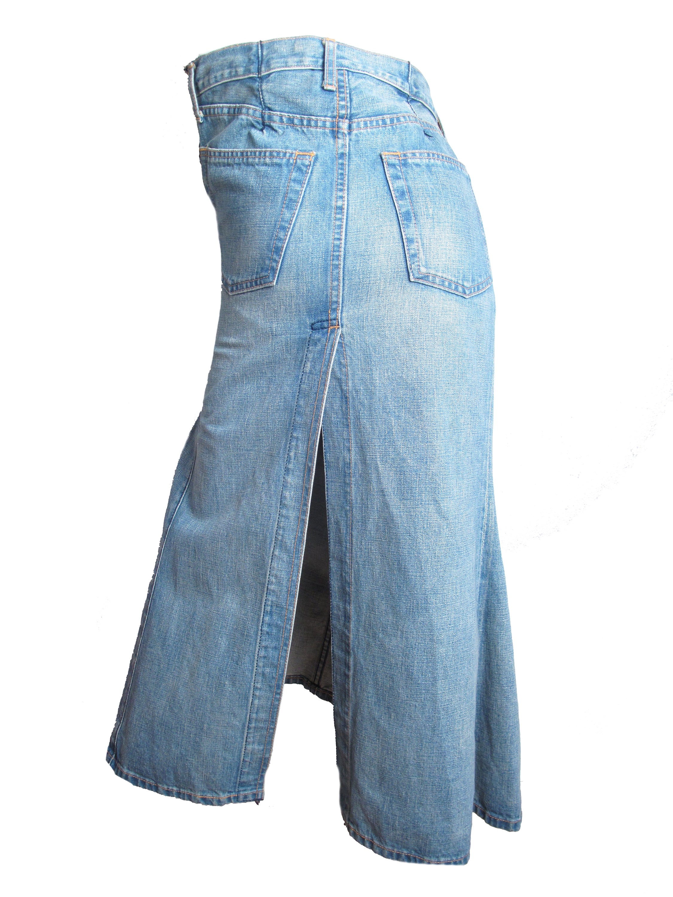 JUNYA WATANABE denim twisted skirt – ARCHIVE