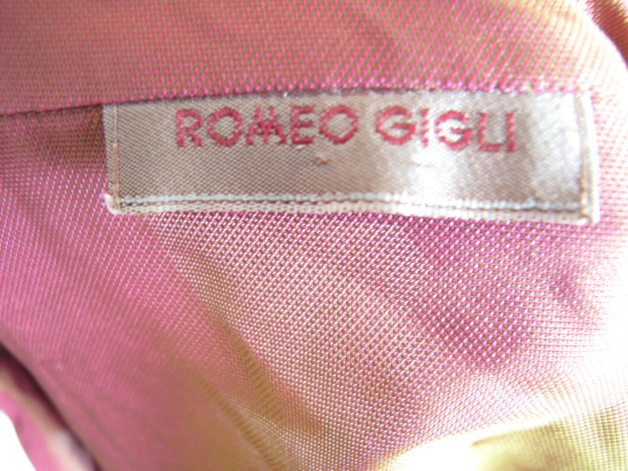 ROMEO GIGLI iridescent blouse