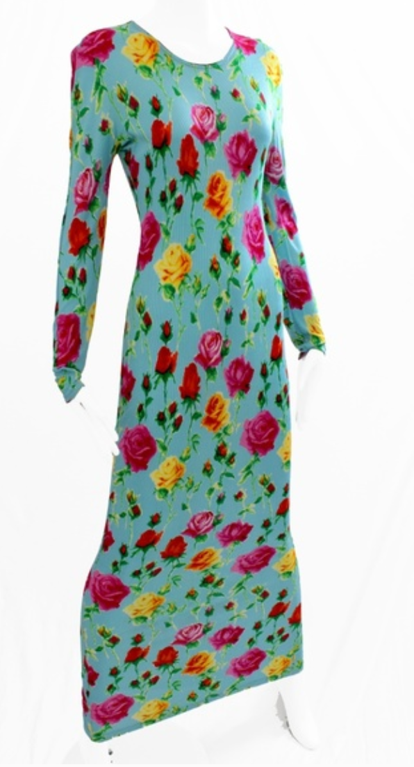 1995 GIANNI VERSACE FLORAL
