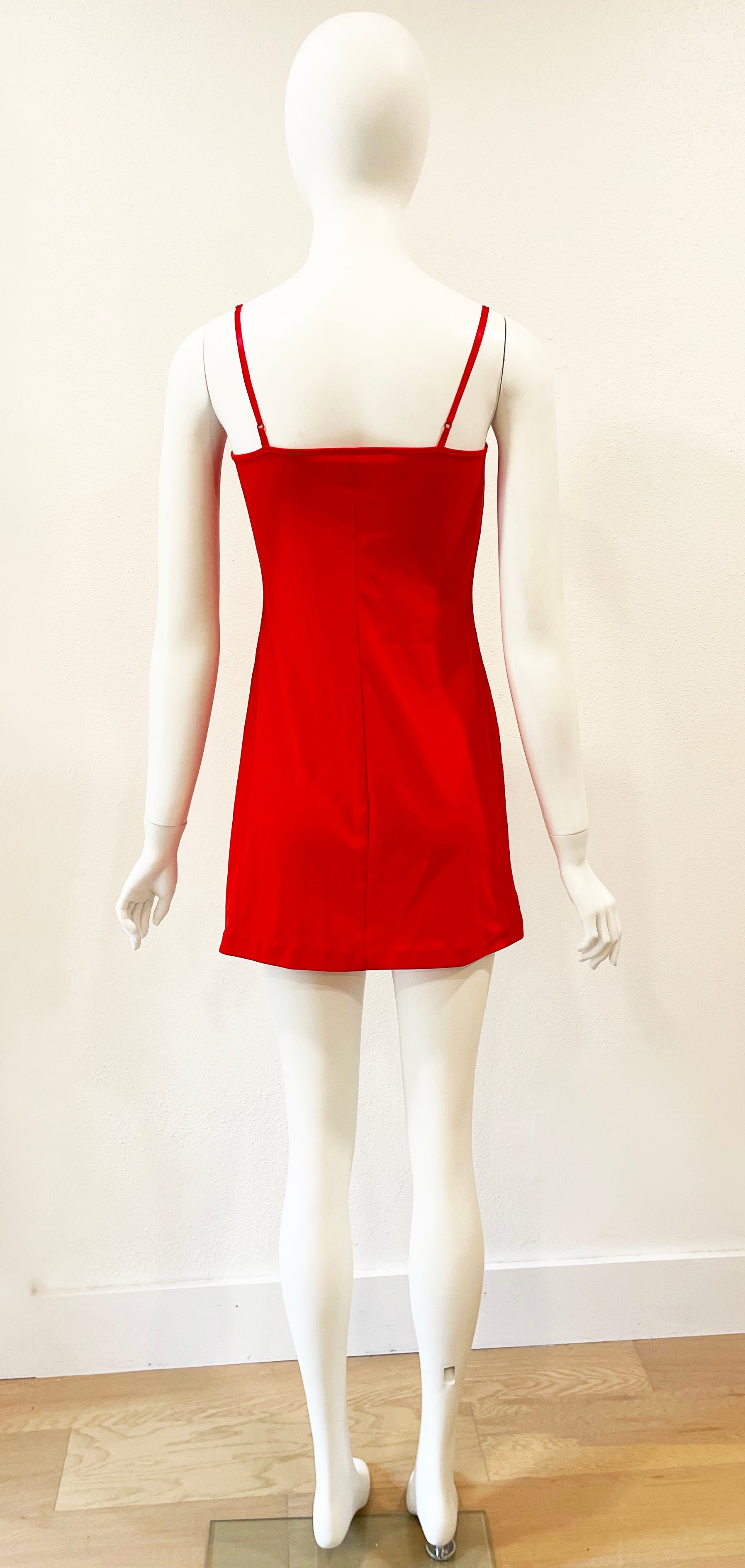 red mini dress poshmark VIVIENNE TAM – ARCHIVE