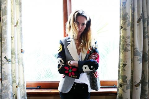 Erin Wasson - vintage Moschino from ARCHIVE  on Tales of Endearment