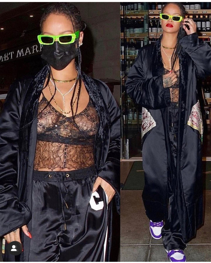 RIHANNA wears vintage CHANEL from ARCHIVE