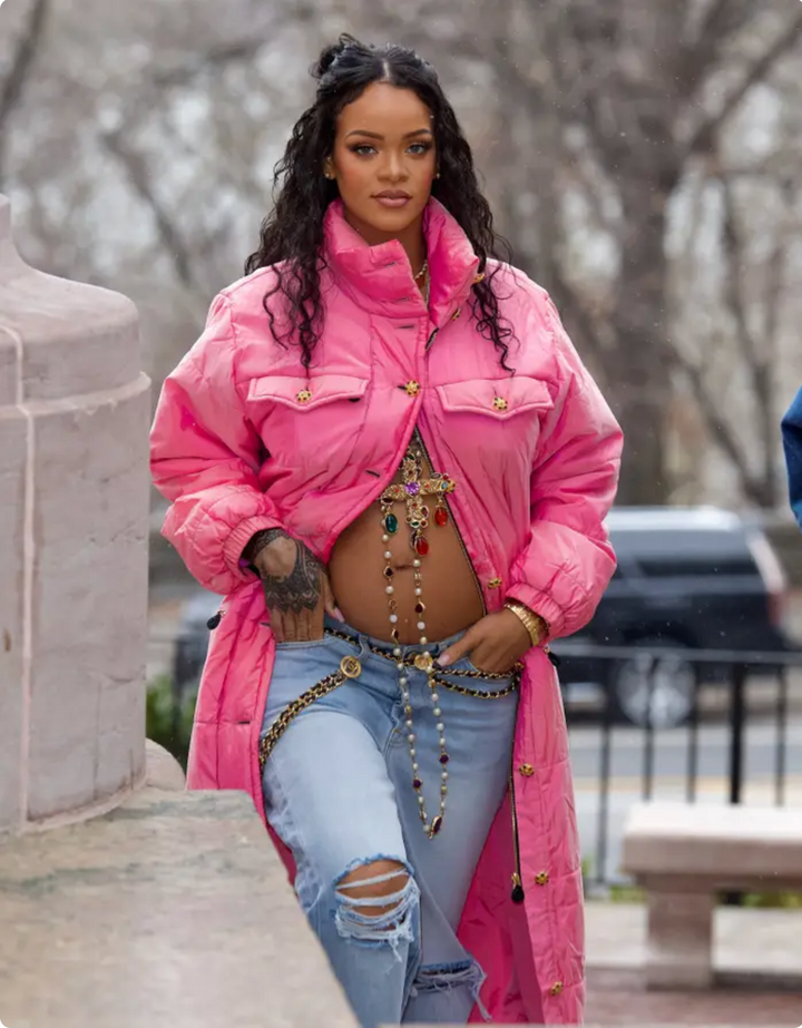 RIHANNA vintage LACROIX cross from ARCHIVE