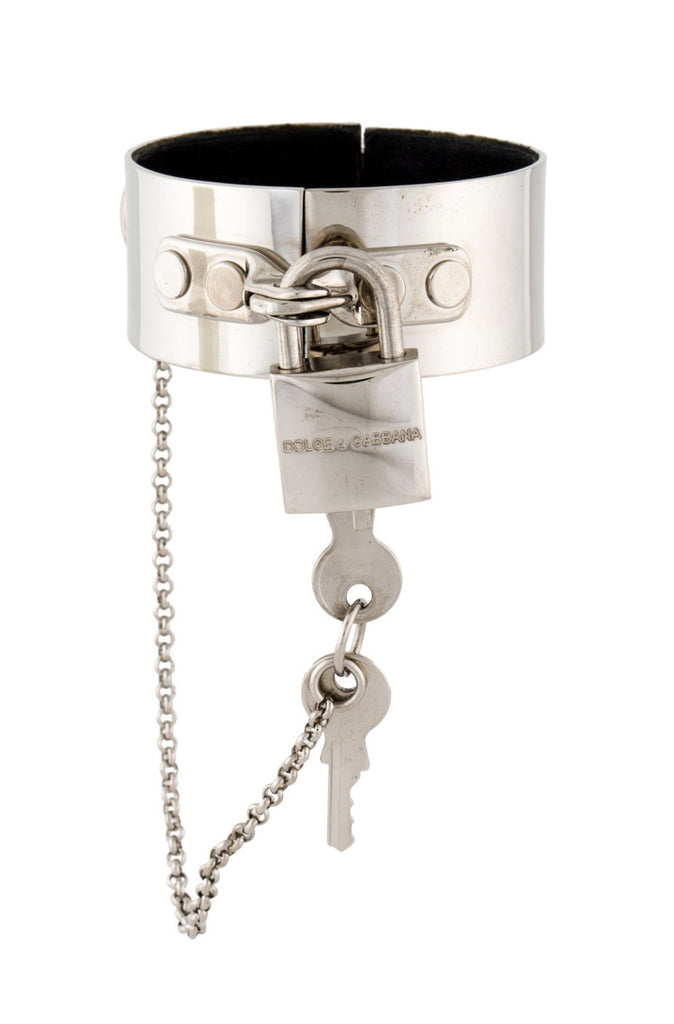 2000s DOLCE & GABBANA padlock cuff – ARCHIVE