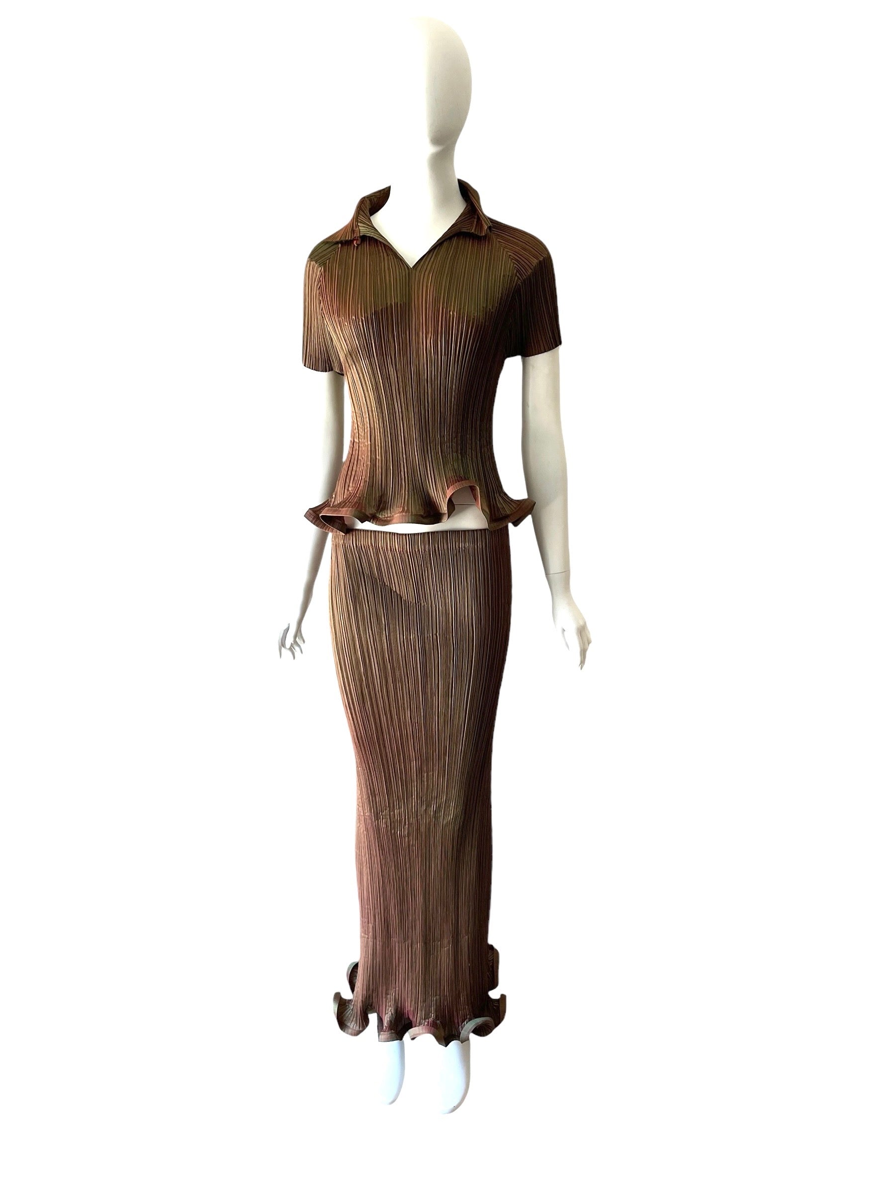 Issey Miyake S/S 1997 pleated set – ARCHIVE