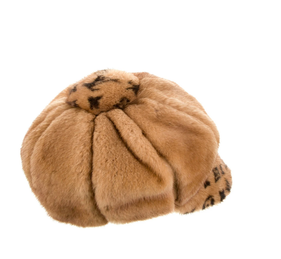 LOUIS VUITTON mink fur gavroche hat