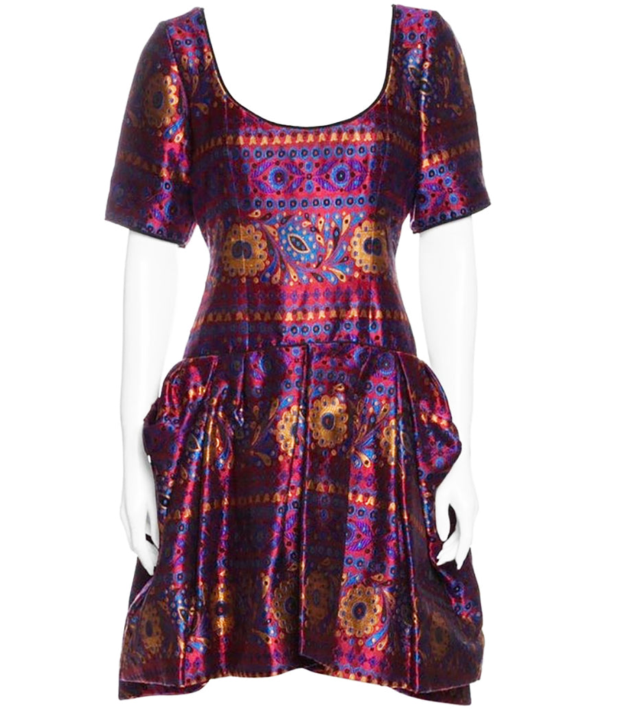 1980s YVES SAINT LAURENT cocktail dress