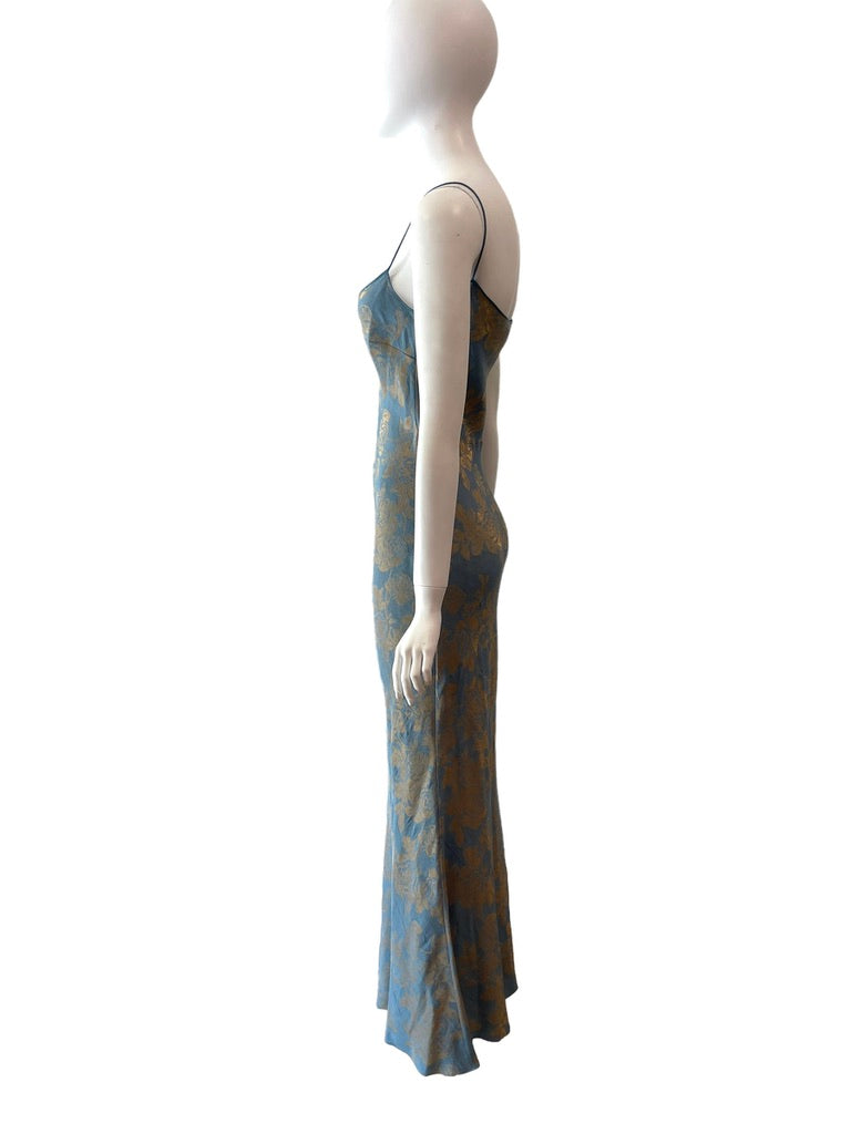 F/W 1998 John Galliano Silk Slip Dress with stretch