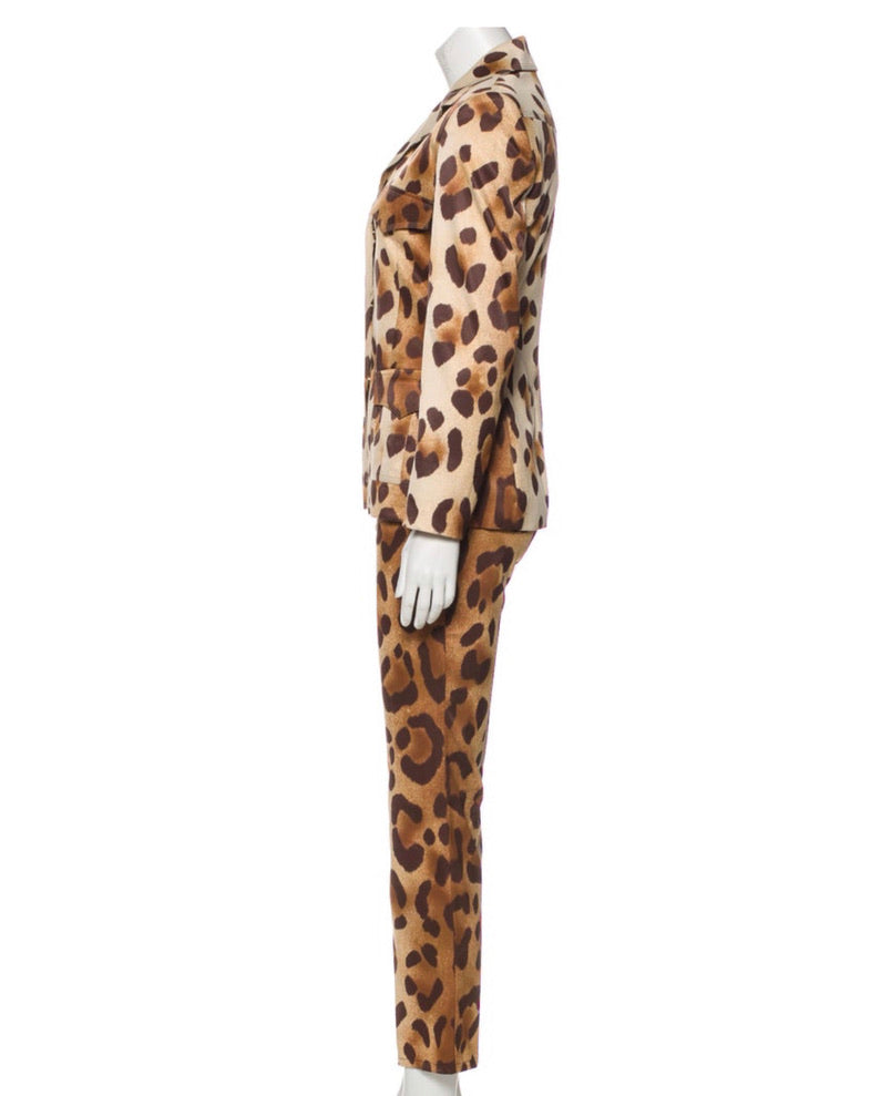 GIANNI VERSACE Leopard Suit