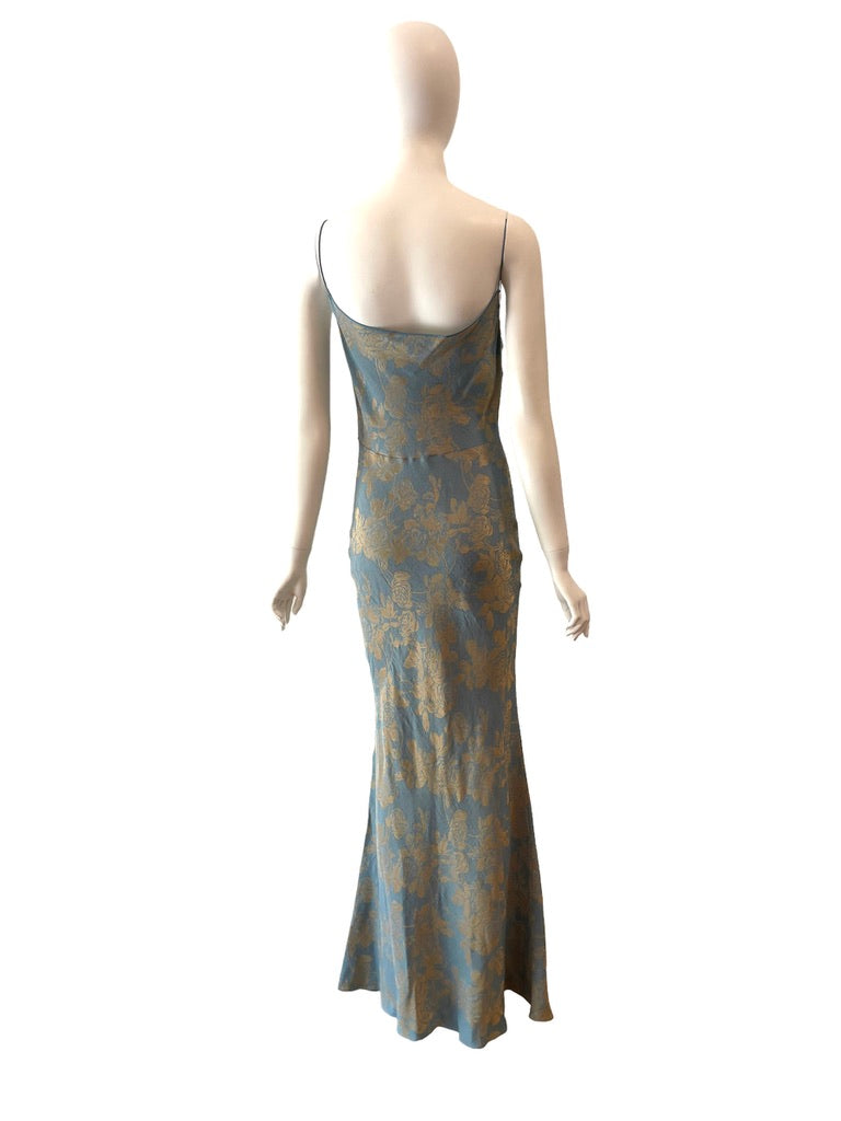 F/W 1998 John Galliano Silk Slip Dress with stretch