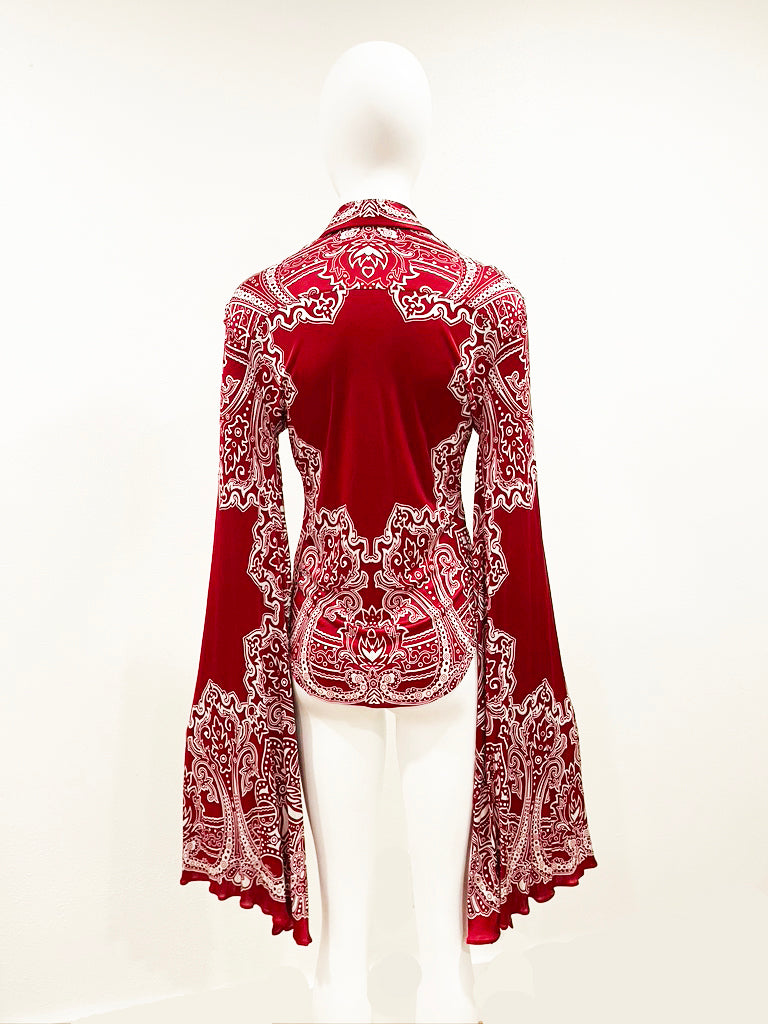 2004 GUCCI by Tom Ford Bat Wing top