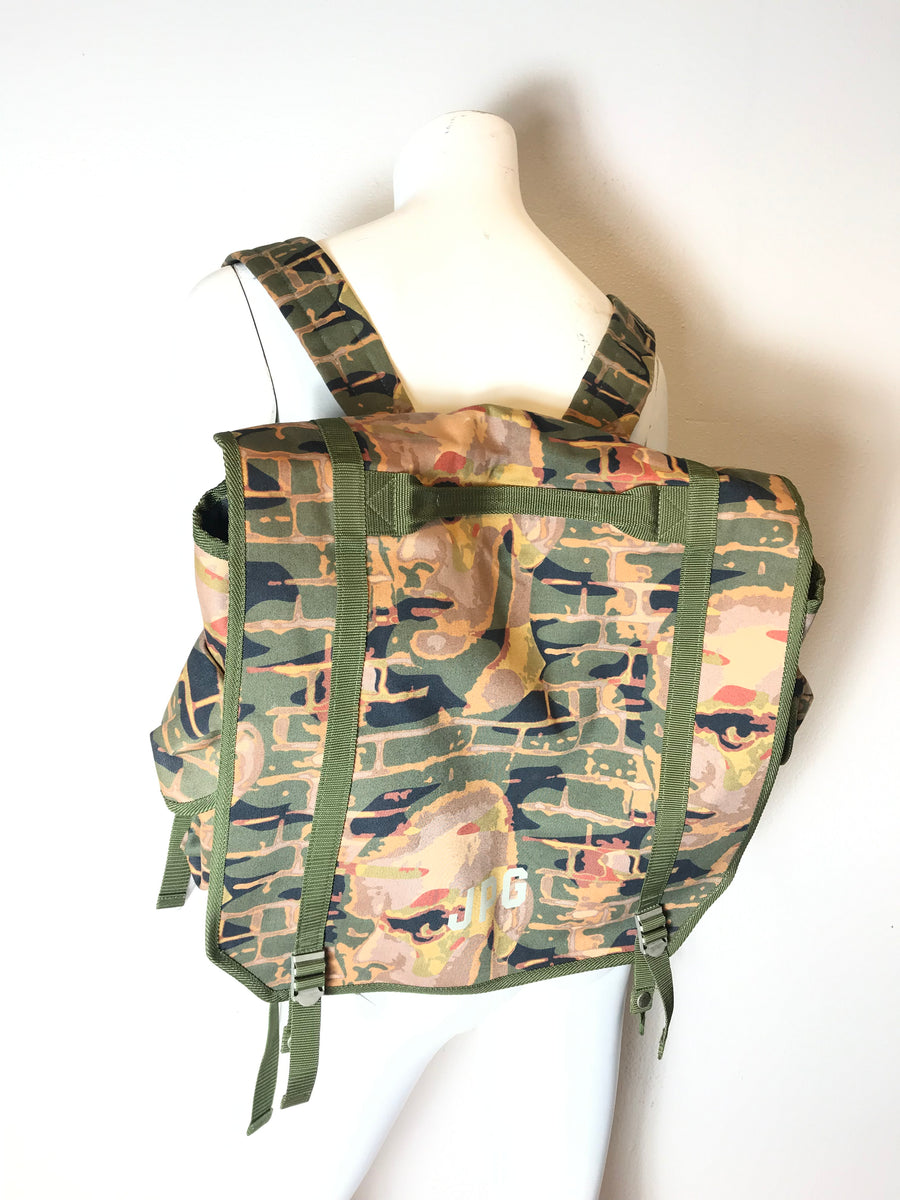 JEAN PAUL GAULTIER Xtra Large Printed Backpack