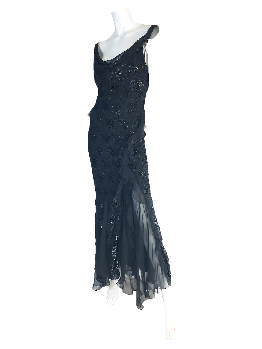 CHRISTIAN DIOR EVENING GOWN