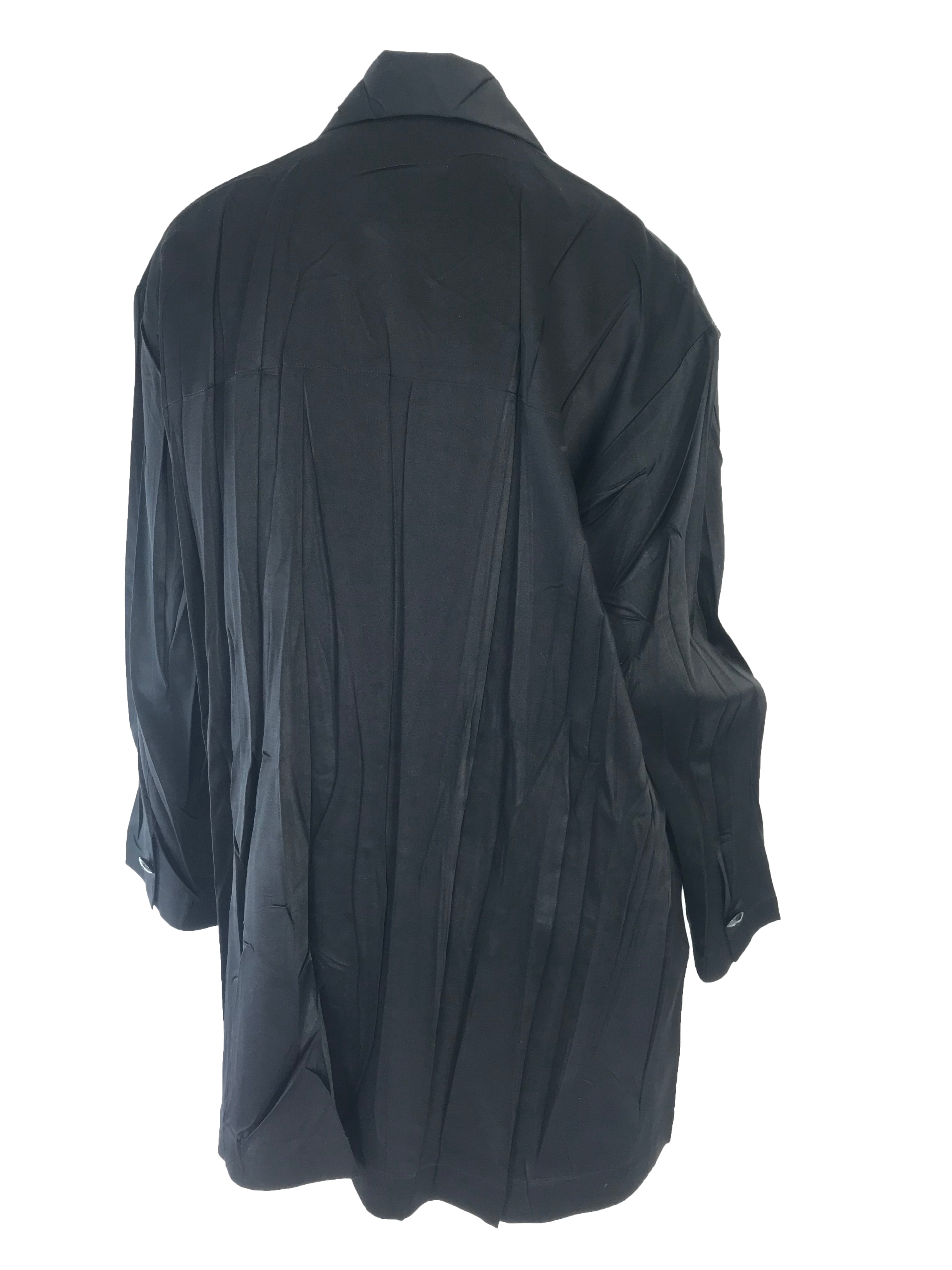 1990s ISSEY MIYAKE Oversized Pleated Blazer – ARCHIVE
