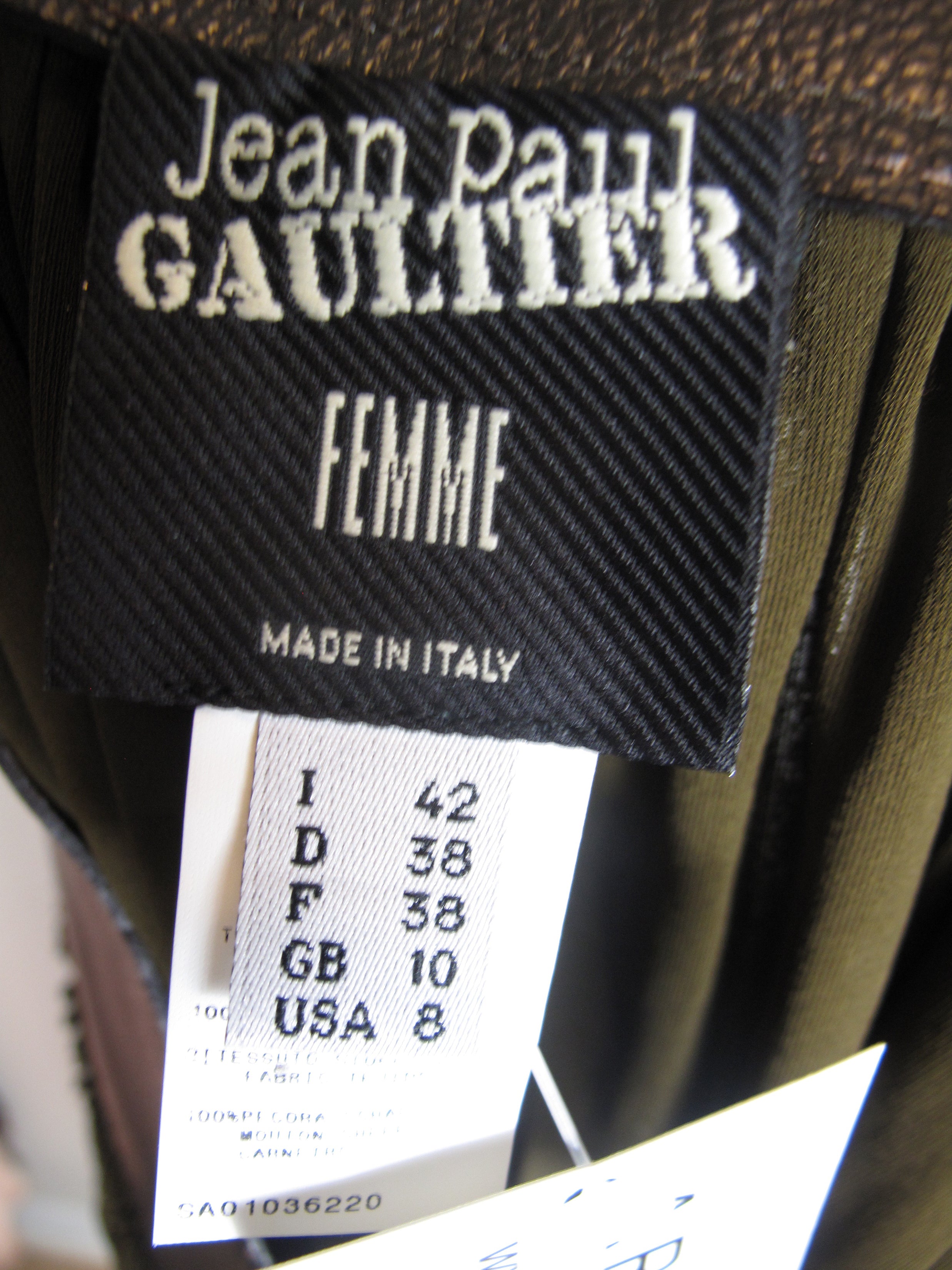 JEAN PAUL GAULTIER Skirt Leather Band – ARCHIVE