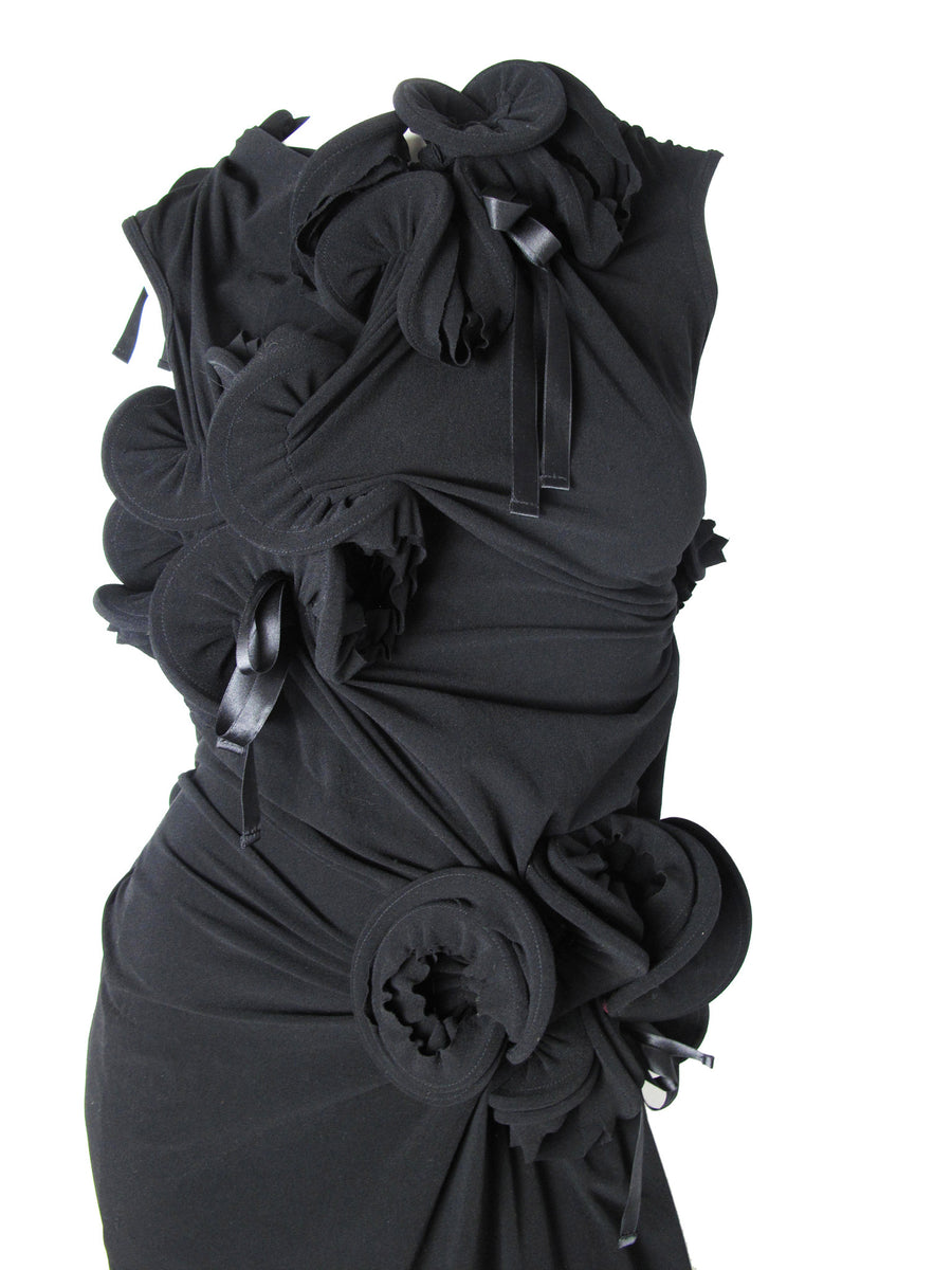 COMME de GARCONS knotted ring dress c. 2007