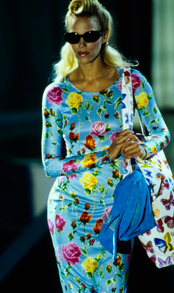 1995 GIANNI VERSACE FLORAL – ARCHIVE