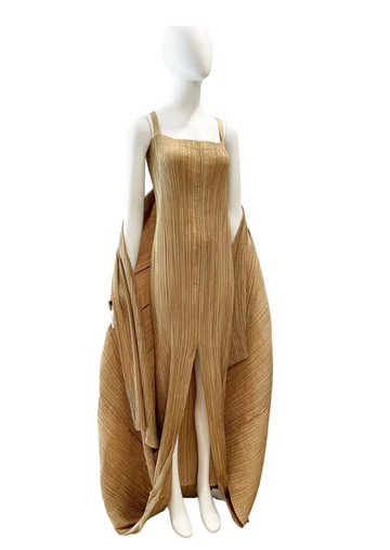 1990s ISSEY MIYAKE Evening Gown