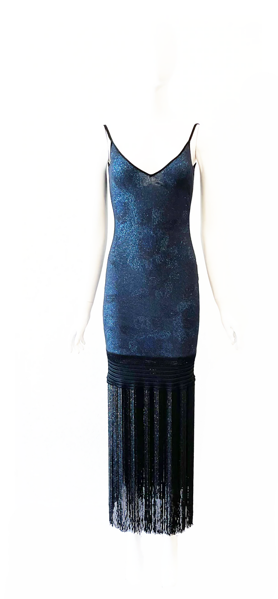 1998 SS Galliano Beaded Fringe Flapper Dress ARCHIVE 1998 SS Galliano Beaded Fringe Flapper Dress ARCHIVE