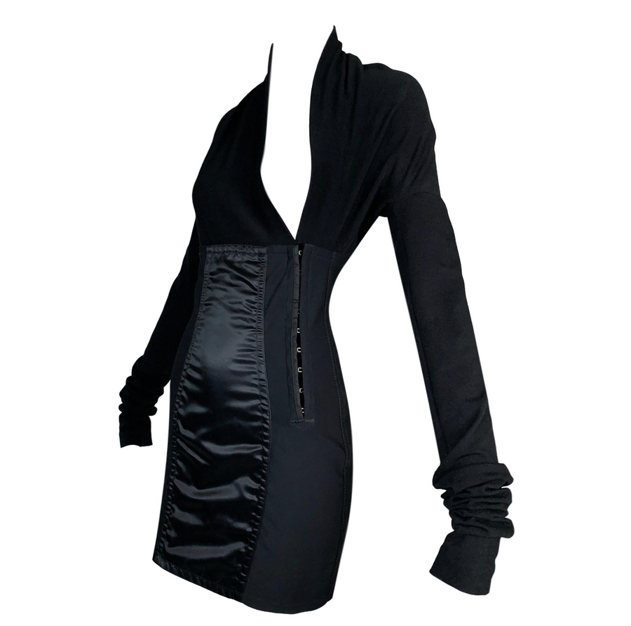 1992 DOLCE & GABBANA slash dress