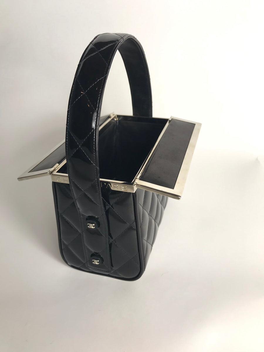 CHANEL Patent Box Bag, 1990s – ARCHIVE