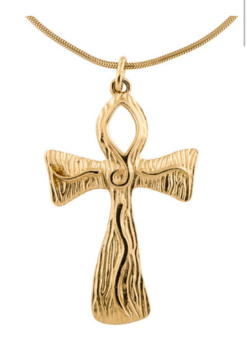 GIVENCHY Gold Plated Ankh
