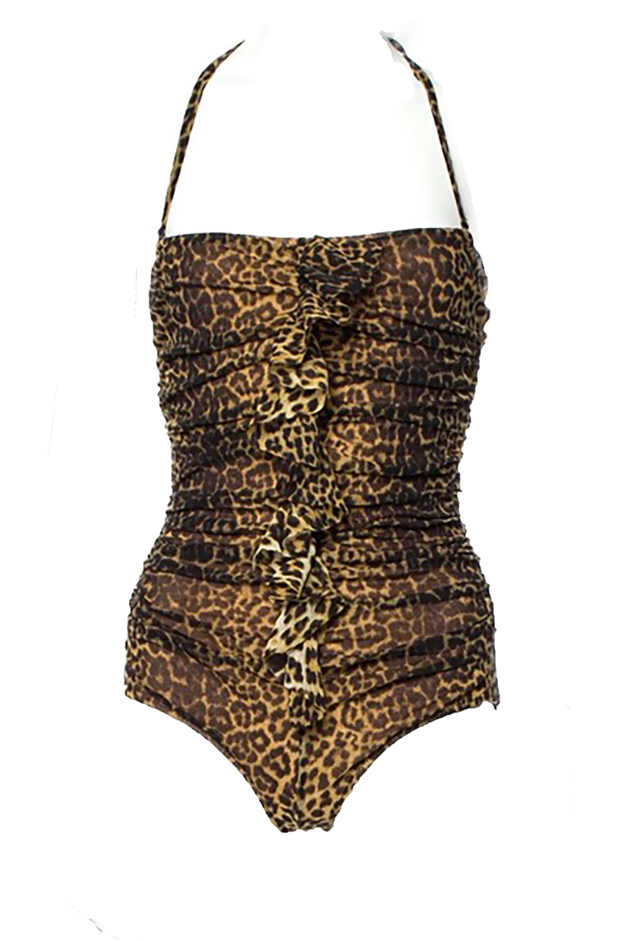 JEAN PAUL GAULTIER leopard swimsuit