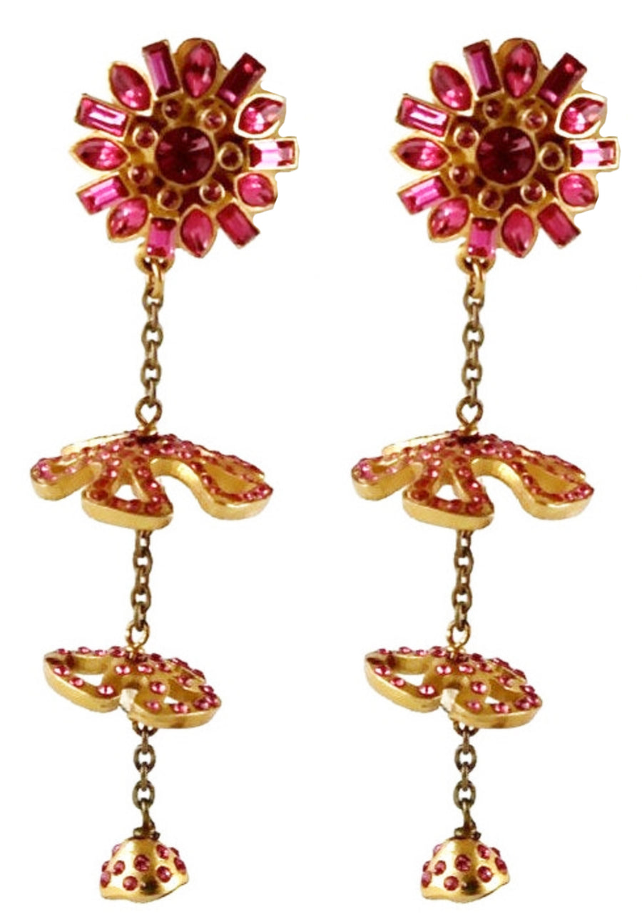 CHRISTIAN LACROIX Tiered earrings
